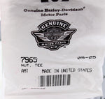 Genuine Harley-Davidson Tee Nut PN 7965 (Pack of 2)