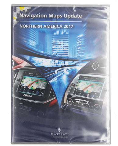 Maserati Northern America 2017 Navigation Maps Update Part Number - 940000798