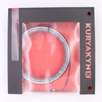 Kuryakyn Chrome 7" Headlight LED Halo Trim Ring Bezel for Harley PN 6917