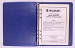 Suzuki 99923-03991 1999 X Model Reference and Service Specifications NOS