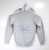 Aston Martin Grey Hoodie Child Size Medium Part Number - 704716E