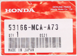 Genuine Honda Heated Grip, L PN 53166-MCA-A73