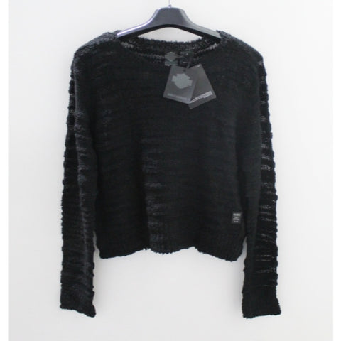 Harley-Davidson Women's Textured Open Stitch Cardigan Size Large 96047-18VW/000L