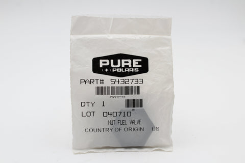 Genuine Polaris Fuel Valve Nut PN 5432733