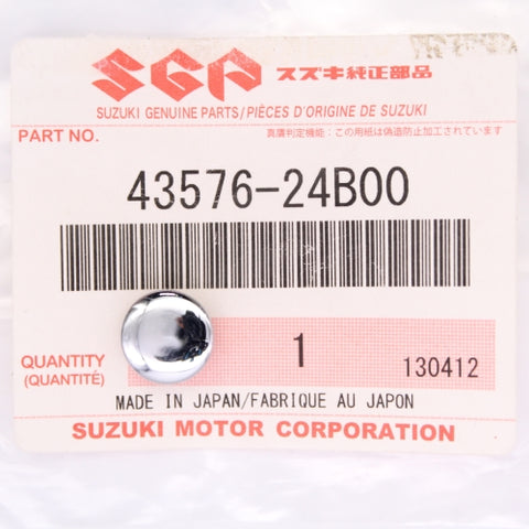 Genuine Suzuki Footrest Boot Cap Part Number - 43576-24B00
