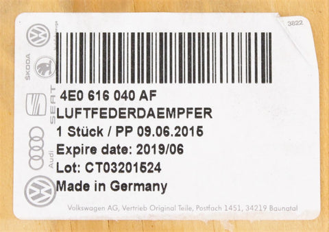 Volkswagon Damper PN 4E0-616-040-AL