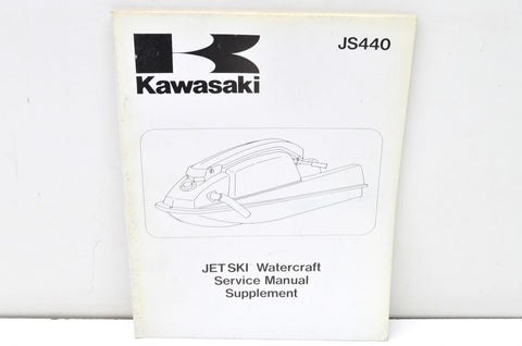 Kawasaki Service Manual Supplement Part Number - 99924-1091-51