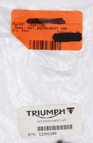 Triumph Instrument Can Nut PN T2501189