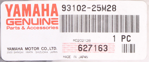 Yamaha YA OIL SEAL PN 93102-25M28-00