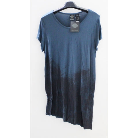 Harley-Davidson Asymmetric Tee Shirt Dress Large Part Number - 96107-18Vw/000L