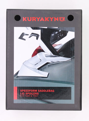 Kuryakyn *Speedform Saddlebag Lid Spoilers PN 7066