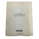 Genuine Kawasaki Service Manual Supplement JH750ABEF PN 99924-1155-51