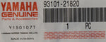 Yamaha Oil Seal Part Number - 93101-21820