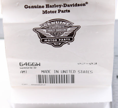 OEM Harley-Davidson 6466W Washer NOS