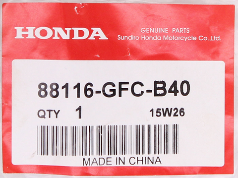 Genuine Honda Lock Nut Cap PN 88116-GFC-B40