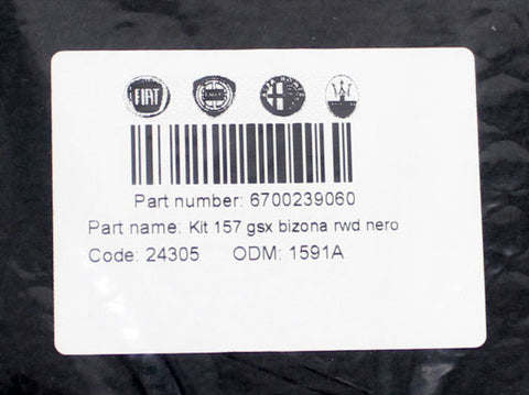 Maserati Floor Mats (Four Mats) PN 673004154