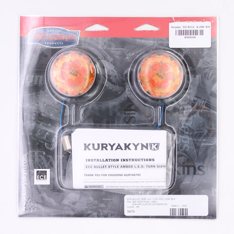 Kuryakyn LED Turn Signal Inserts, Front PN 5474