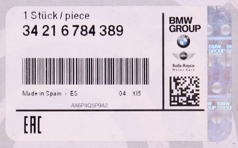 BMW Group Brake Rotor Part Number - 34216784389