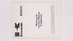 Kawasaki 1990  Service Manual Supplement PN 99924-1132-51