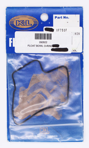 Genuine K&L Float Bowl O-Ring (Black) Part Number - 292831
