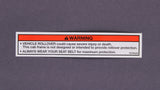 Polaris Warning Decal PN 7079425