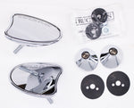 Harley-Davidson Tapered Fairing Mount Mirrors (Chrome) PN 56000098A