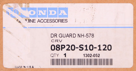 Honda Guard, Dr Part Number - 08P20-S10-120
