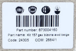 Maserati Floor Mat Kit & Fasteners For Sabbia (Four Mats) PN 673004160