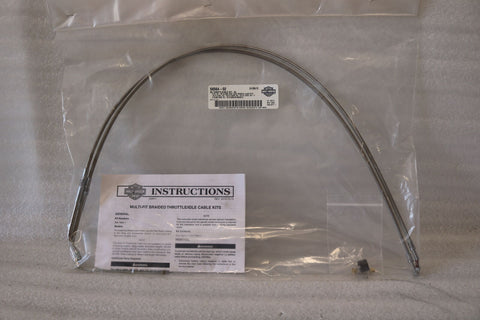 Genuine Harley-Davidson Throttle/Idle Cable PN 56564-02