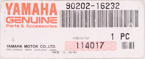 Yamaha YA WASHER, PLATE PN 90202-16232-00