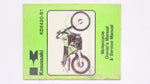 Kawasaki Owner's & Service Manual PN 99963-0039-01