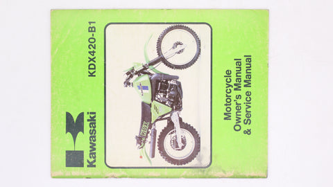Kawasaki Owner's & Service Manual PN 99963-0039-01