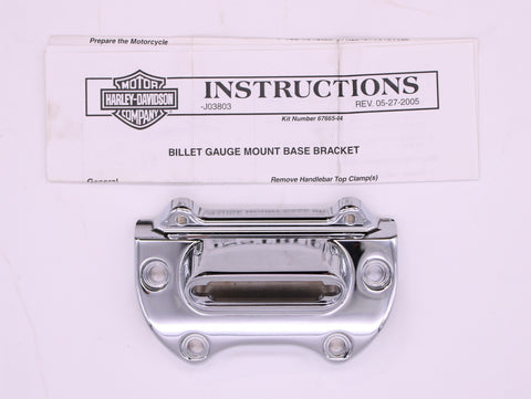 Harley Davidson KIT-BASE BRACKET.GAUGE MN Part Number - 67665-04