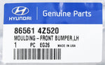 Genuine Hyundai Left Hand Front Bumper Moulding Part Number - 86561-4Z520