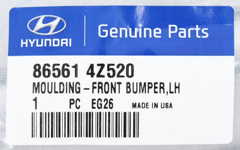 Genuine Hyundai Left Hand Front Bumper Moulding Part Number - 86561-4Z520