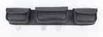 Windshield Bags - 3 Pocket W/ Pvc Posts Metal Part Number - Wda1010