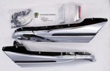 Parts Unlimited/Drag Specialties Extensions S-Bag14-Rg Chr PN 35011112
