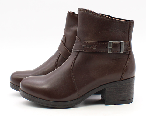 TCX Boulevard Boots Womens Size 6.5 PN 8050W-BRWN-38