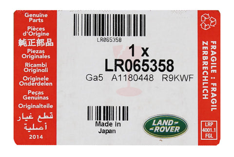 Genuine Land Rover Radio W/ CD Changer Part Number - LR065358