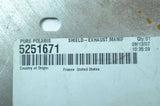 OEM Polaris 5251671 Exhaust Manifold Shield NOS