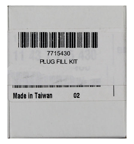 Plug Fill Kit Hu Part Number - 7715430 For BMW