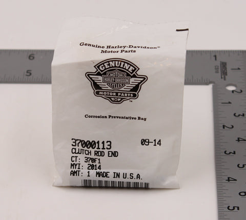 Genuine Harley-Davidson Clutch Rod End PN 37000113 (Pack of 1)