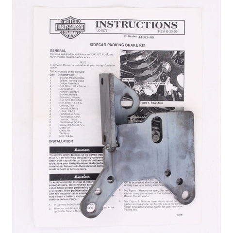 Harley-Davidson Parking Brake Bracket Assembly Part Number - 44797-00