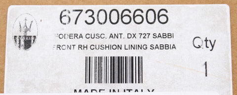 Maserati Cushion PN 673006606