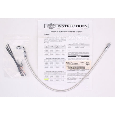 Harley-Davidson Brake Line Kit Part Number - 45094-08