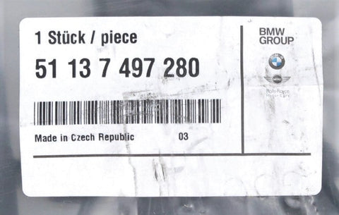 BMW Group Upper Air Flaps Part Number - 51-13-7-497-280