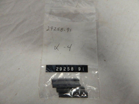 Moulding Part Number - 29258-91 For Harley-Davidson