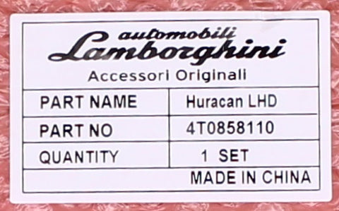 Genuine Lamborghini Phone Holder, 62X Part Number - 4T0858110 (1 Set)