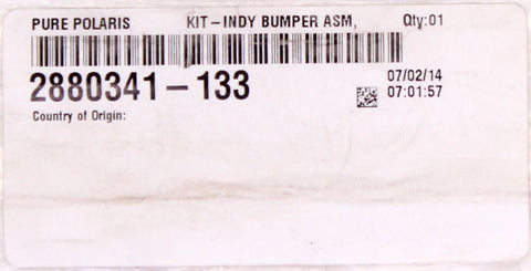Genuine Polaris Indy Rear Bump Kit Part Number - 2880341-133