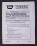 Yamaha Winch Mount Kit PN ABA-43P69-40-08